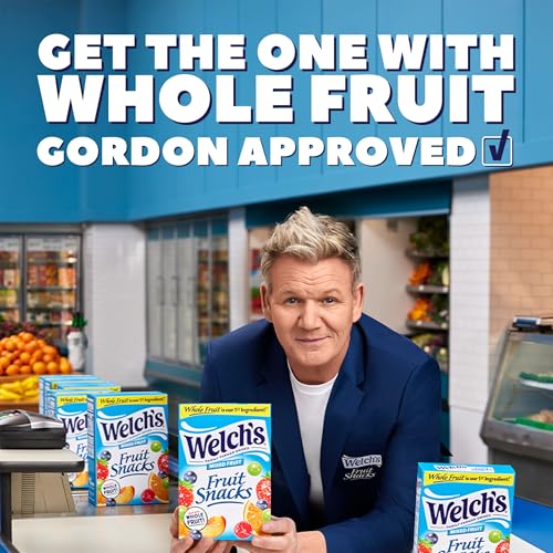Welch's Mixed Fruit Snacks for School Lunches (40 Count)